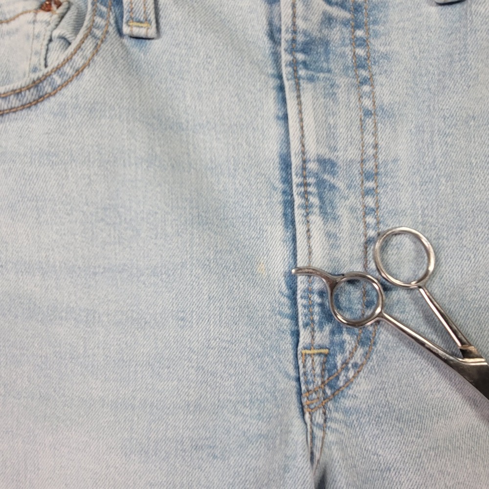 Levi's Ribcage Bell Jeans Women 28x30.5 Blue Good High Rise Flare Denim - Picture 2 of 9